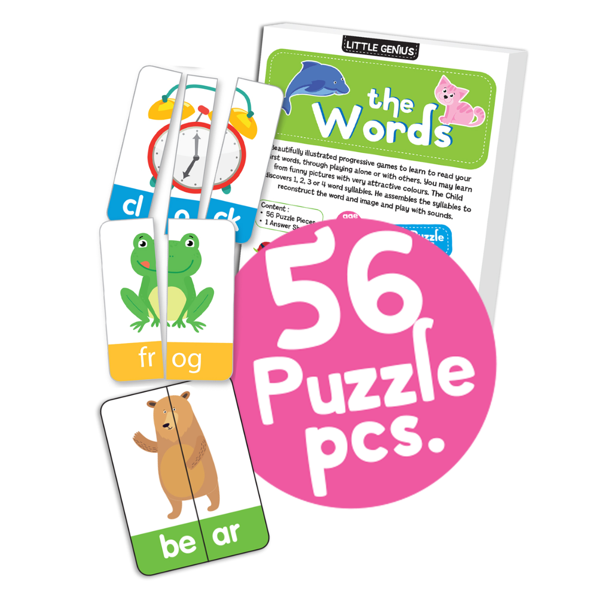 Little Genius First Words Puzzle Game for Kids