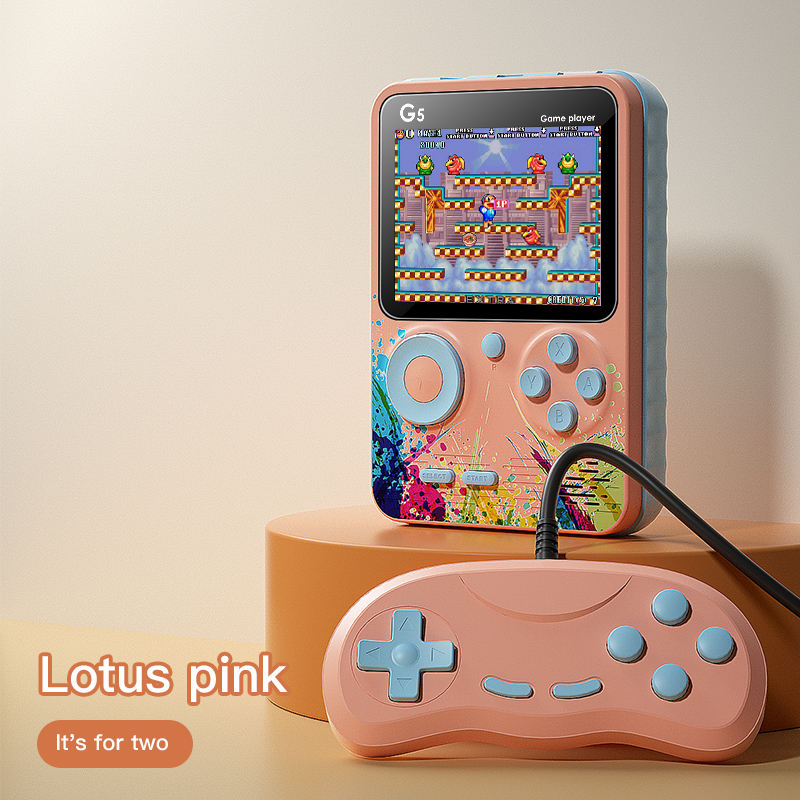 Mini Retro Game Console – 666 in 1 Handheld TV Plug & Play