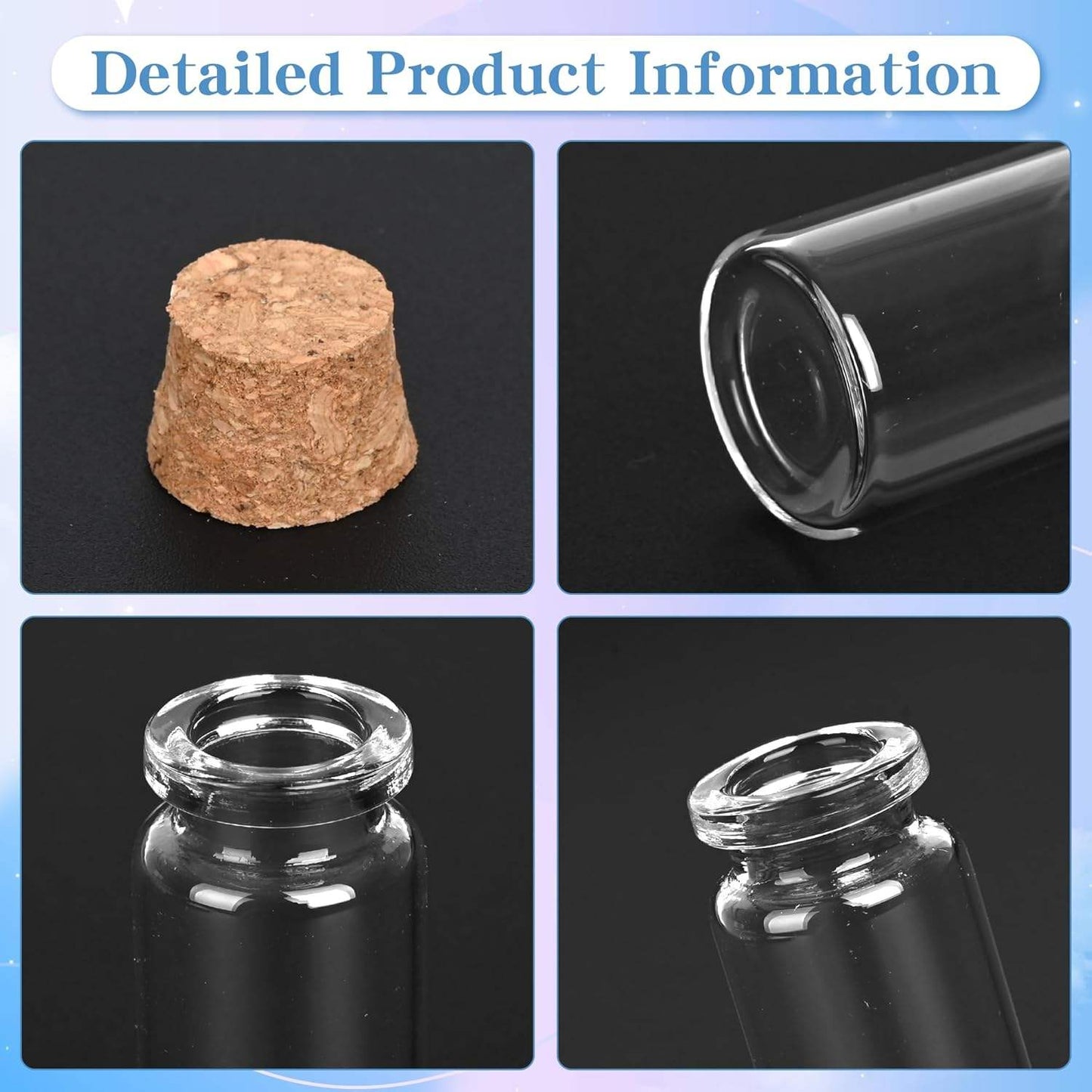 Mini Glass Wishing Bottles – DIY Crafts & Party Favors