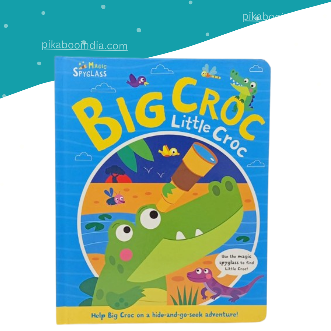 Seek and Find Searchlight: Big Croc Little Croc