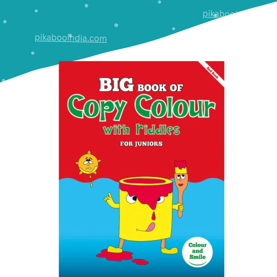 Big Book of Copy Colour with Riddles | Fun Brain Activities