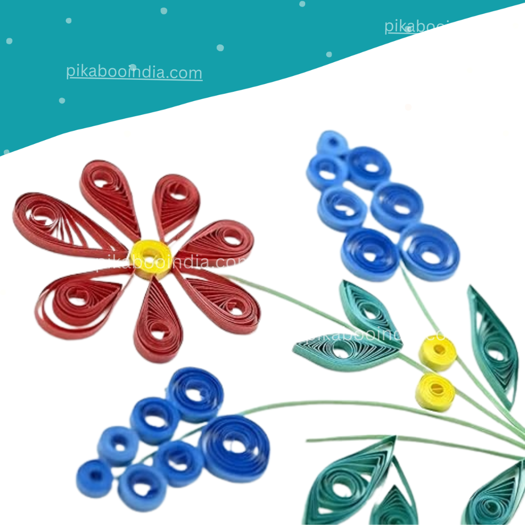 Quilling Paper Strips – Art, Crafts & Floral Designs