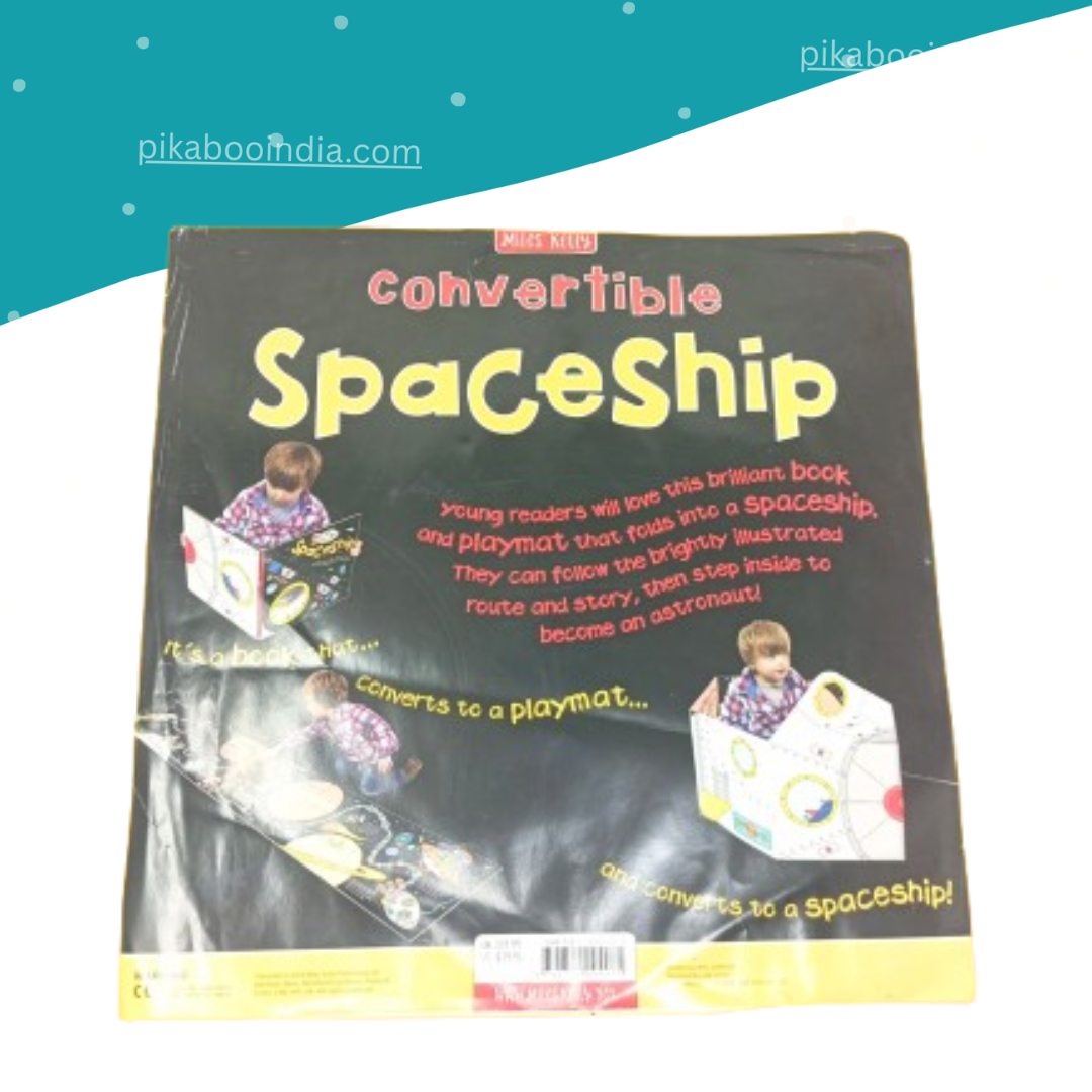 Spaceship Book– Convertible Design with Moving Parts
