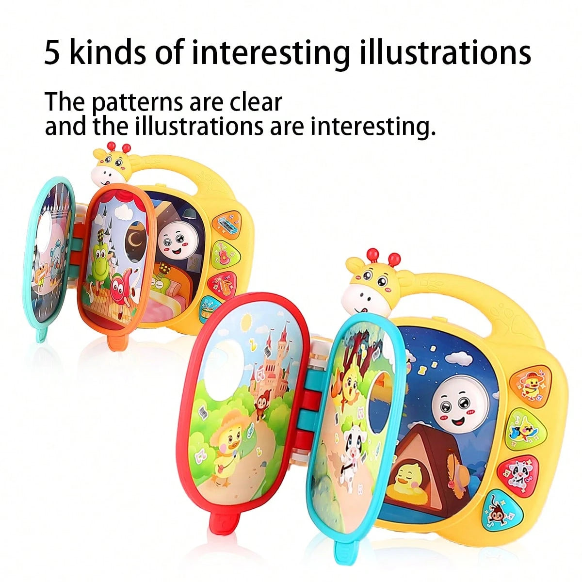 Musical Story Book Toy – Interactive Learning for Kids