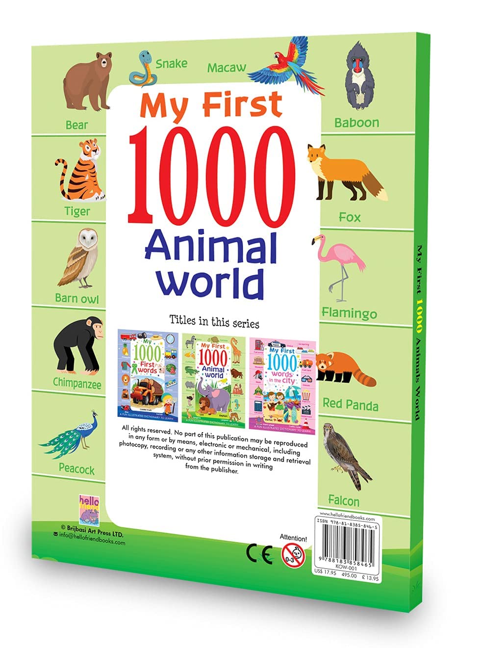 My First 1000 Words – Animal | Picture Dictionary for Kids