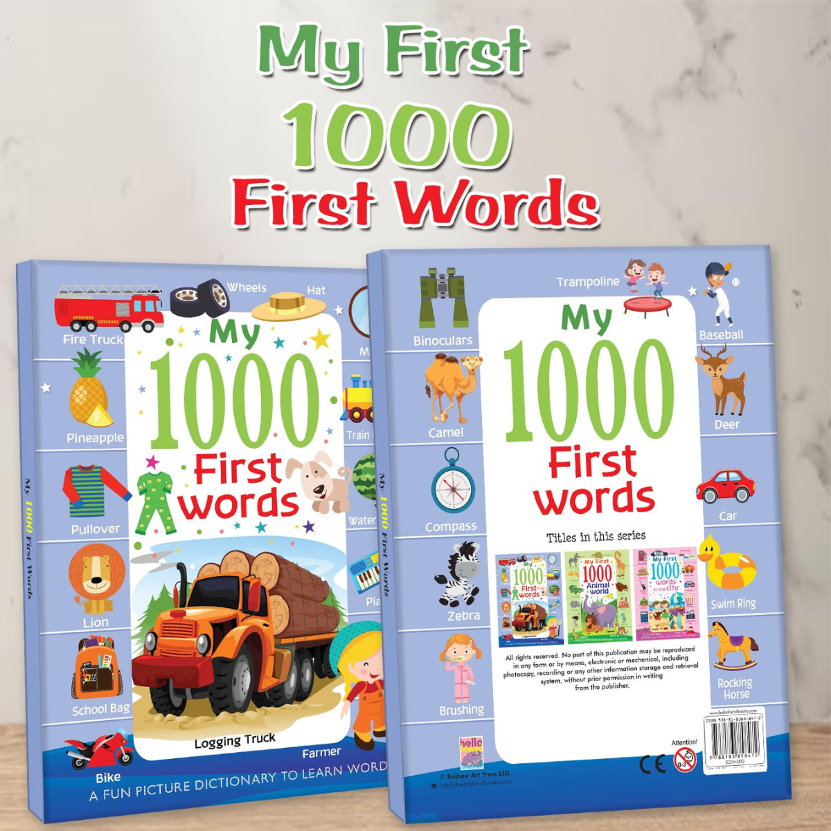 My First 1000 Words – Early Learning Kids Book