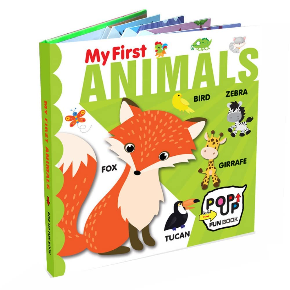 My First Animals - Pop-Up Fun Book