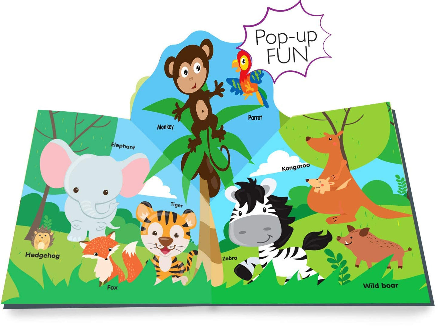 My First Animals - Pop-Up Fun Book