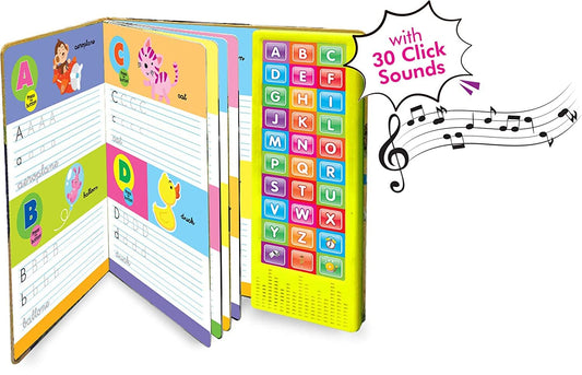 My Noisy Alphabet – 30 Click Sound Book | Fun Learning for Toddlers