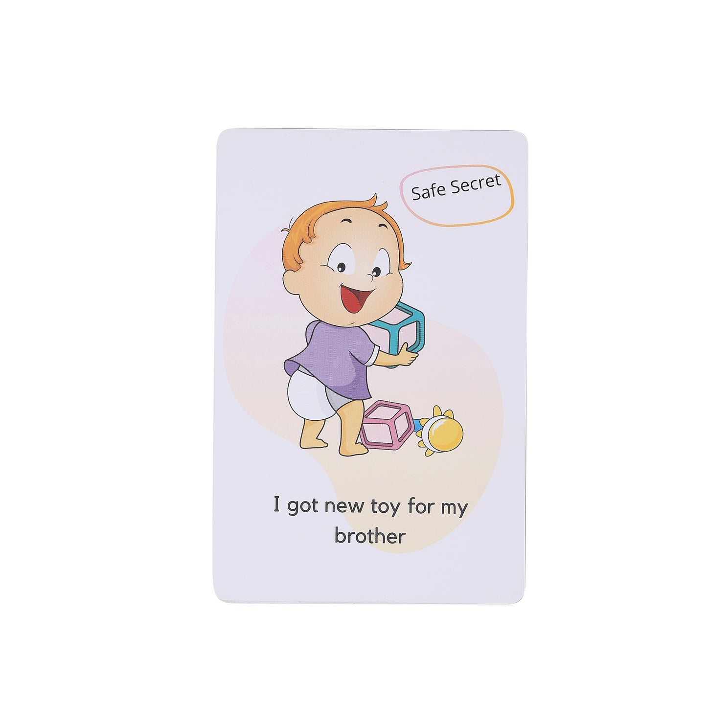 PiK A BOO Good Touch Bad Touch Flash Cards | Early Learning Fun (Set of 21)