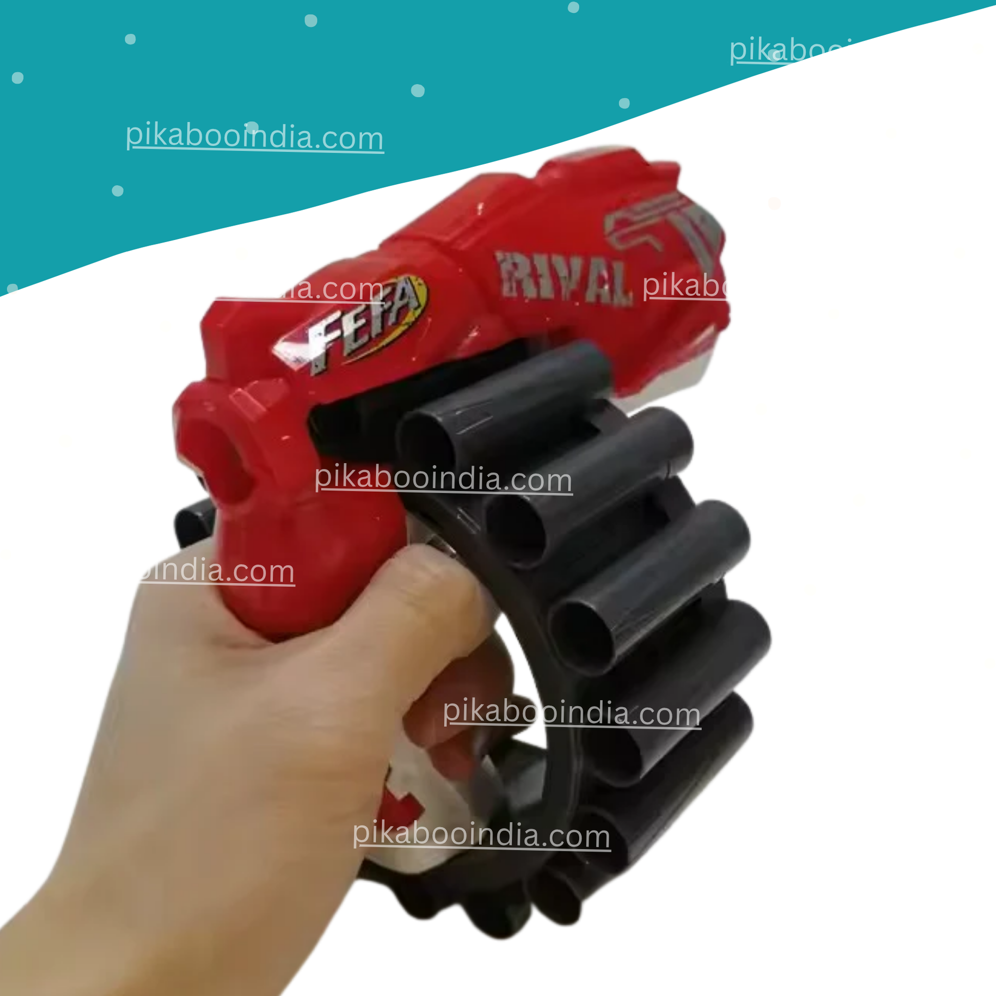 Super Shoot Foam Dart Gun β Manual Toy Blaster with 20 Safe Suction Bullets