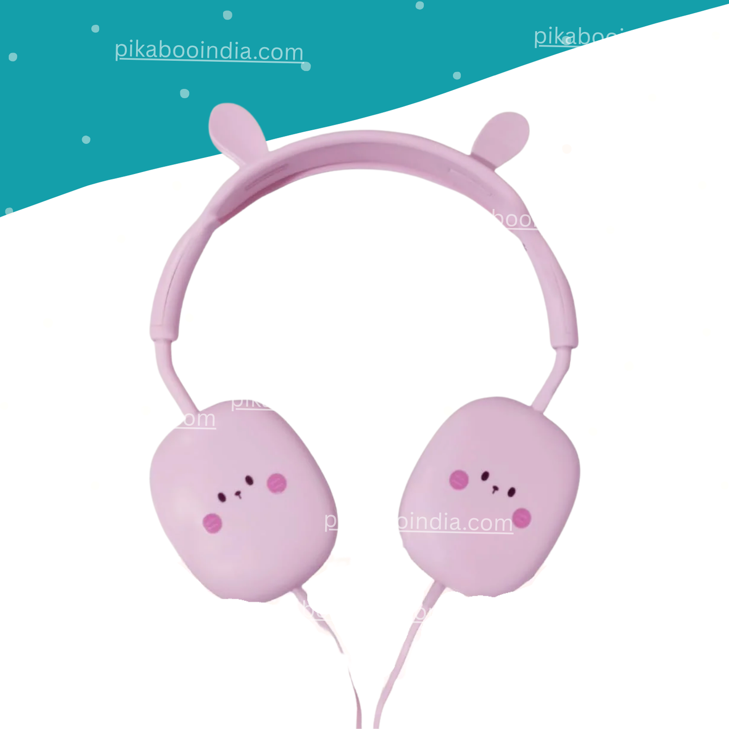 Cute Animal Cartoon Earphones Ages 4+ | Wired Kids Headphones With Mic