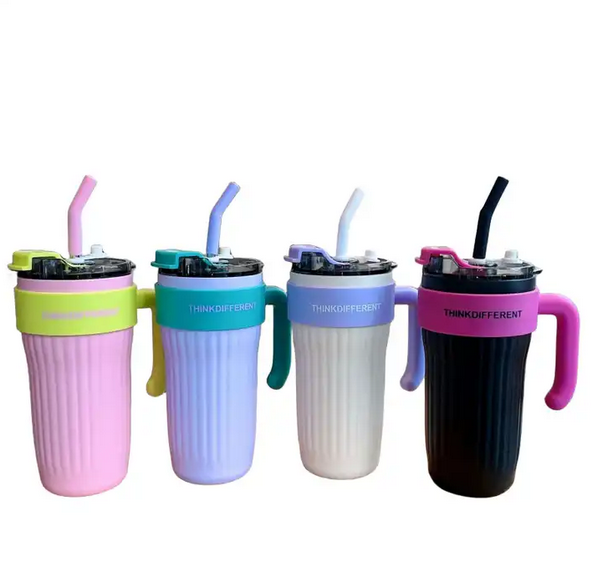 Large Capacity Thermos Stainless Steel Water Tumbler Double Walled Bottles 860 ML (4360)