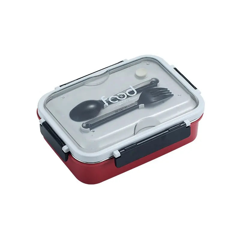 SnapBite Bento Lunch Box | 750ml Mixproof Tiffin with Spoon & Fork for Kids & Office Meals Lb-8913