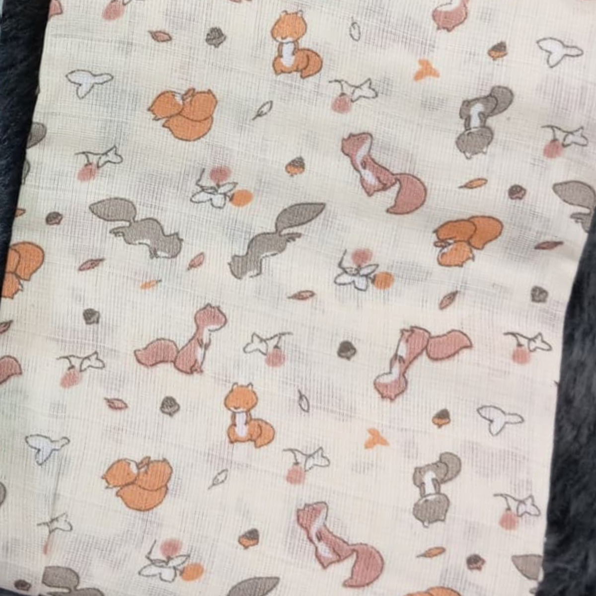 Star Car Squirrel Organic Cotton Baby Swaddle Blanket Set of 3 – 42x42 inches