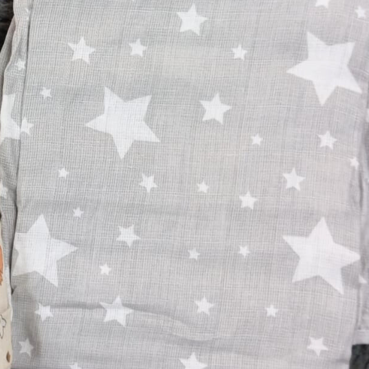 Star Car Squirrel Organic Cotton Baby Swaddle Blanket Set of 3 – 42x42 inches