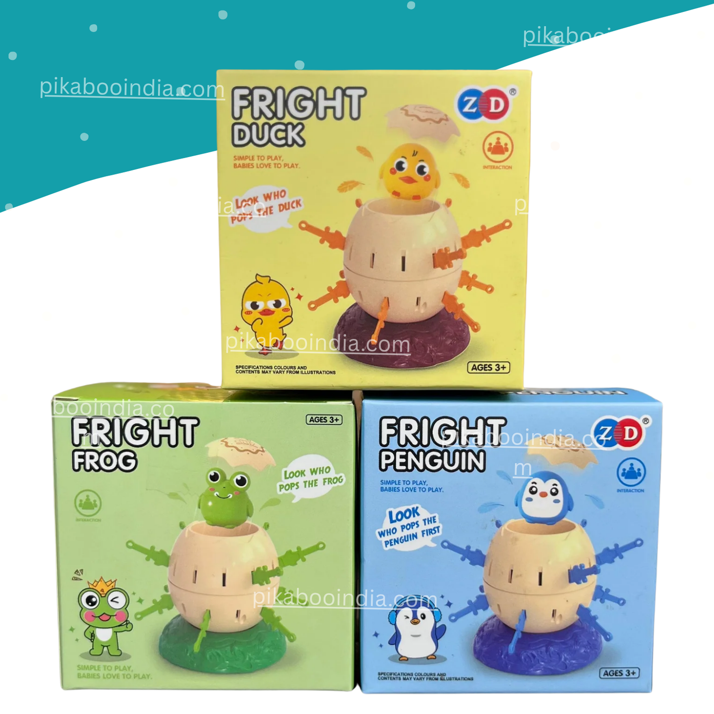 Fright Animal Barrel Game – Ejection Toy for Kids’ Stress Relief & Party Fun
