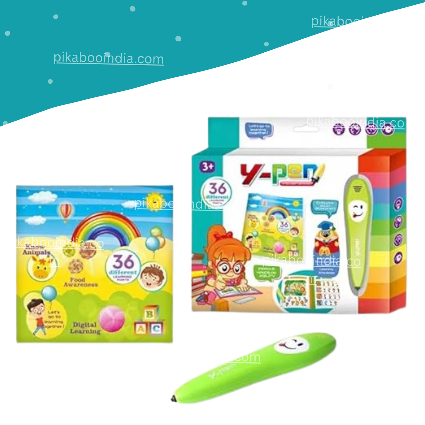 Kids Learning Book With Sound Pen | Ages 3–8 Years
