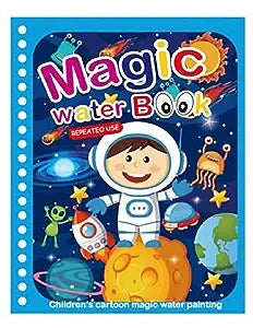 Water Magic Book Writing, Coloring, Travel-Friendly for Kids Any One