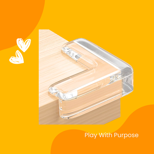 Silicone Corner Guards – Transparent Baby Safety Protectors (Set of 4 pc)