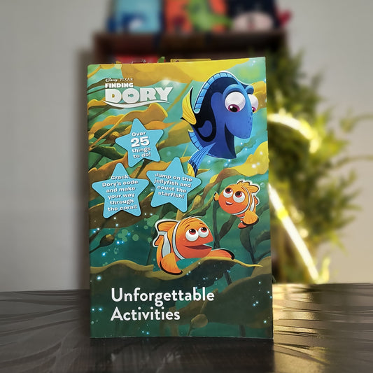 Disney Pixar Dory Unforgettable Anytime Activity Book
