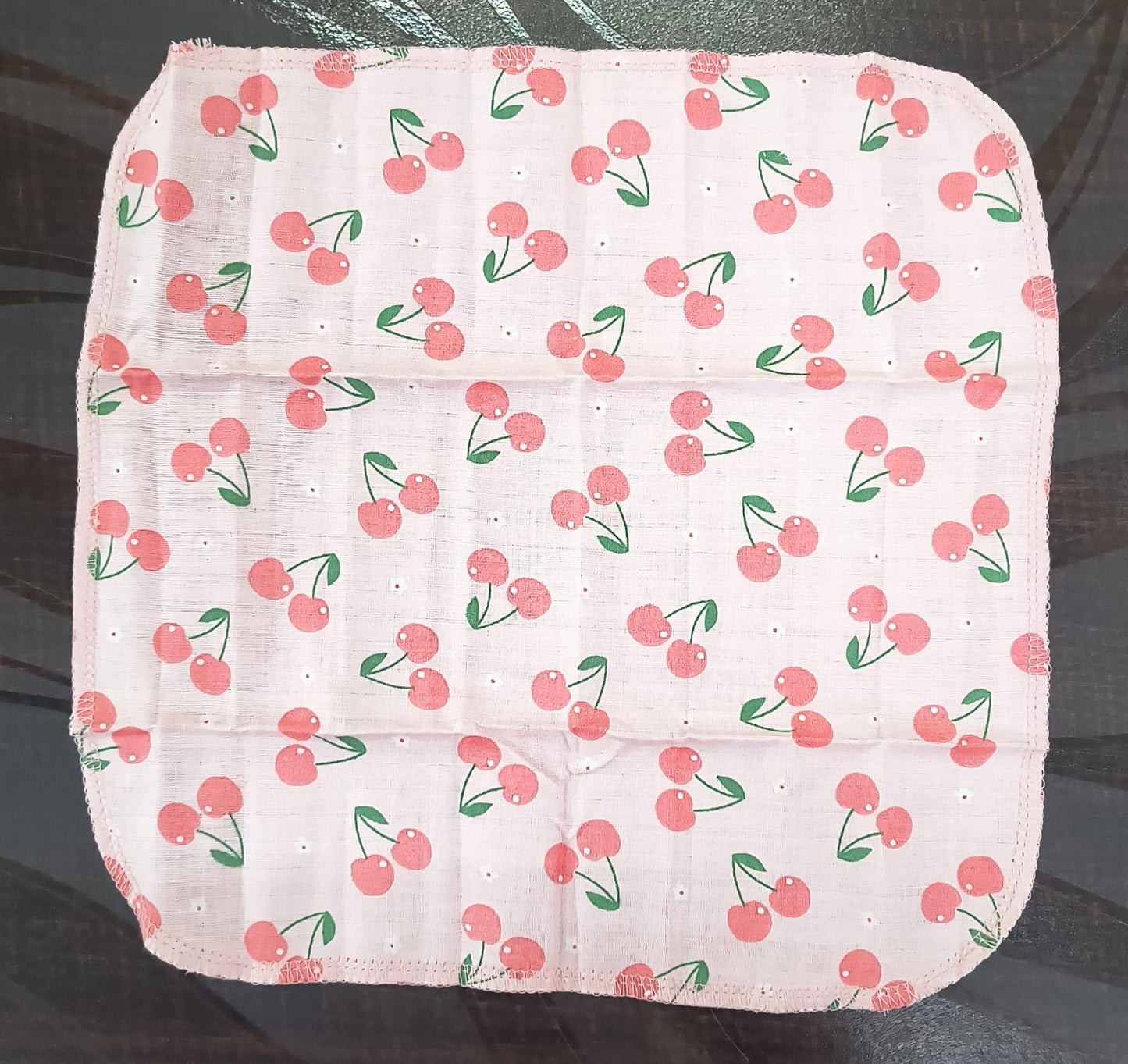 Set of 8 Organic Muslin Washcloths (Design-1) โ Super Soft, Highly Absorbent, Durable, with Elegant Design