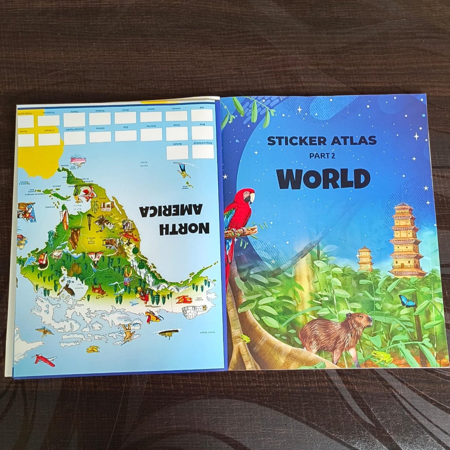 My Amazing Sticker Atlas of the World & Space