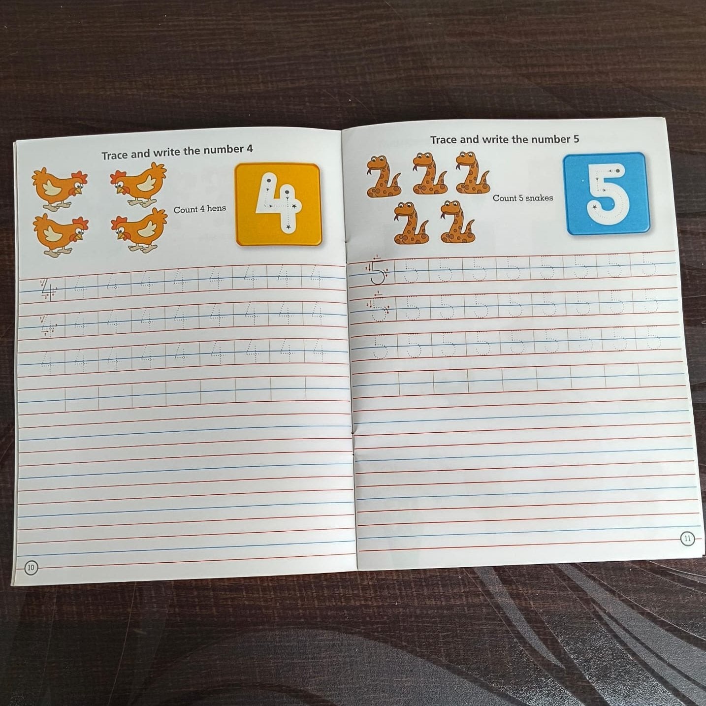 Preschool Writing Number Writing 1-20