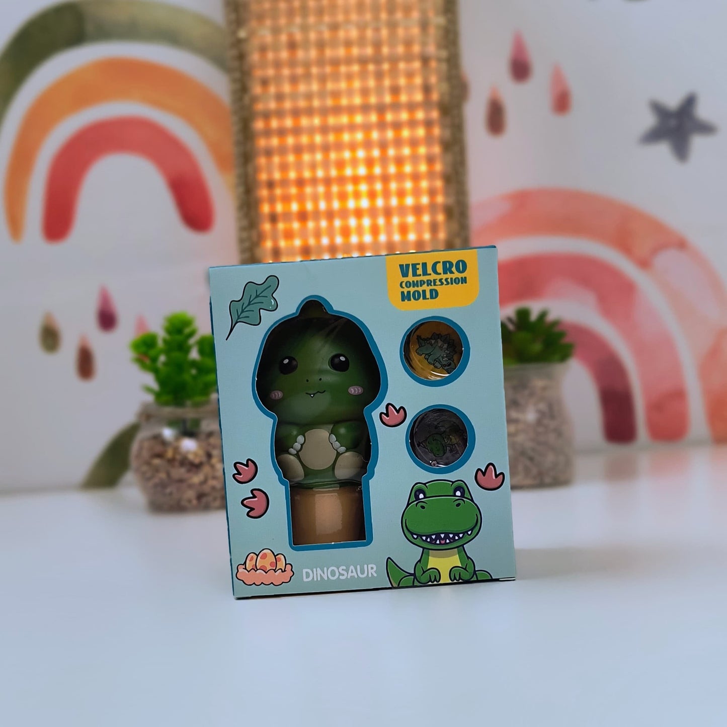 Dino Stamp & Sticker Toy – Fun Kit for Toddlers
