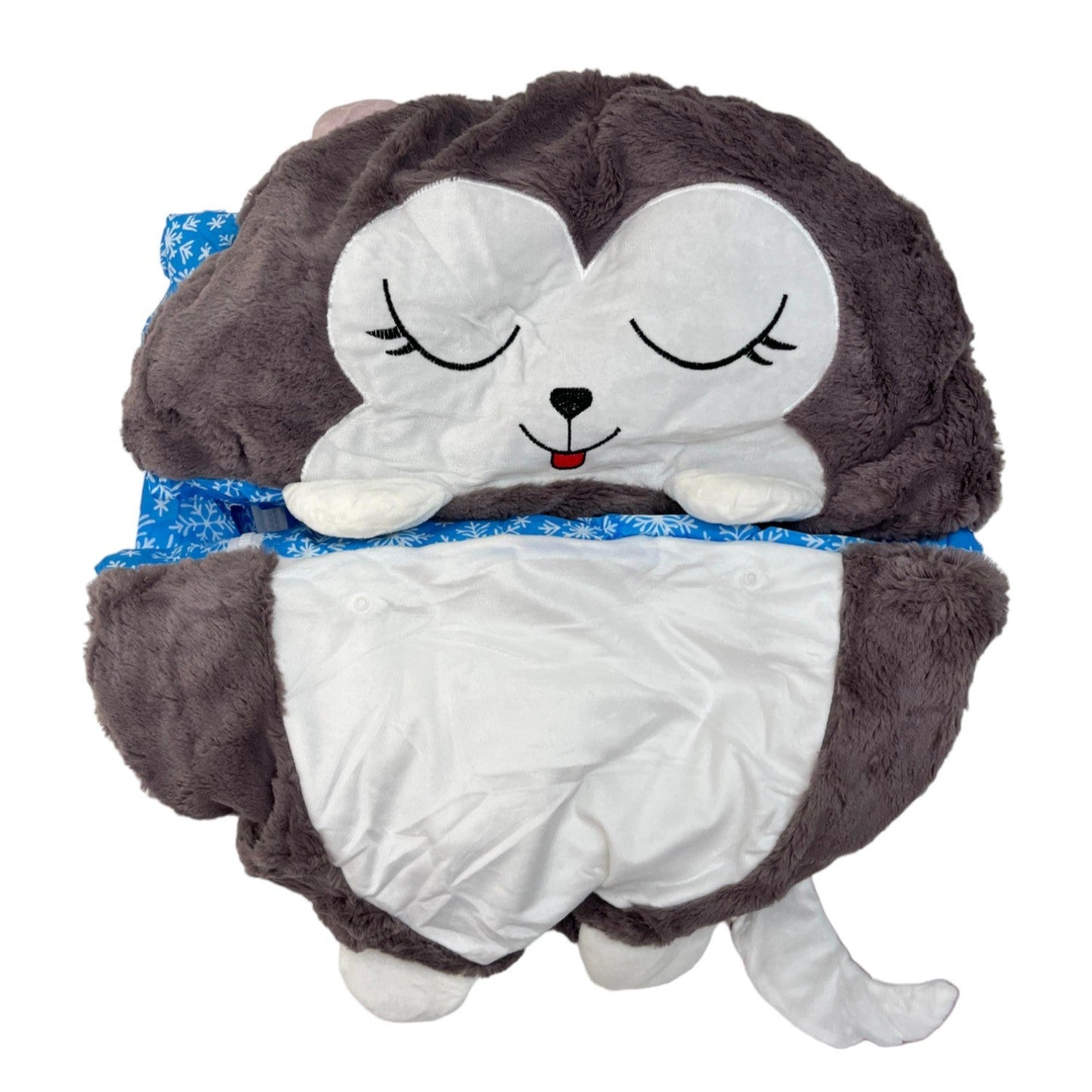 Blanket & Pillow Combo – Soft & Travel-Friendly with Zip