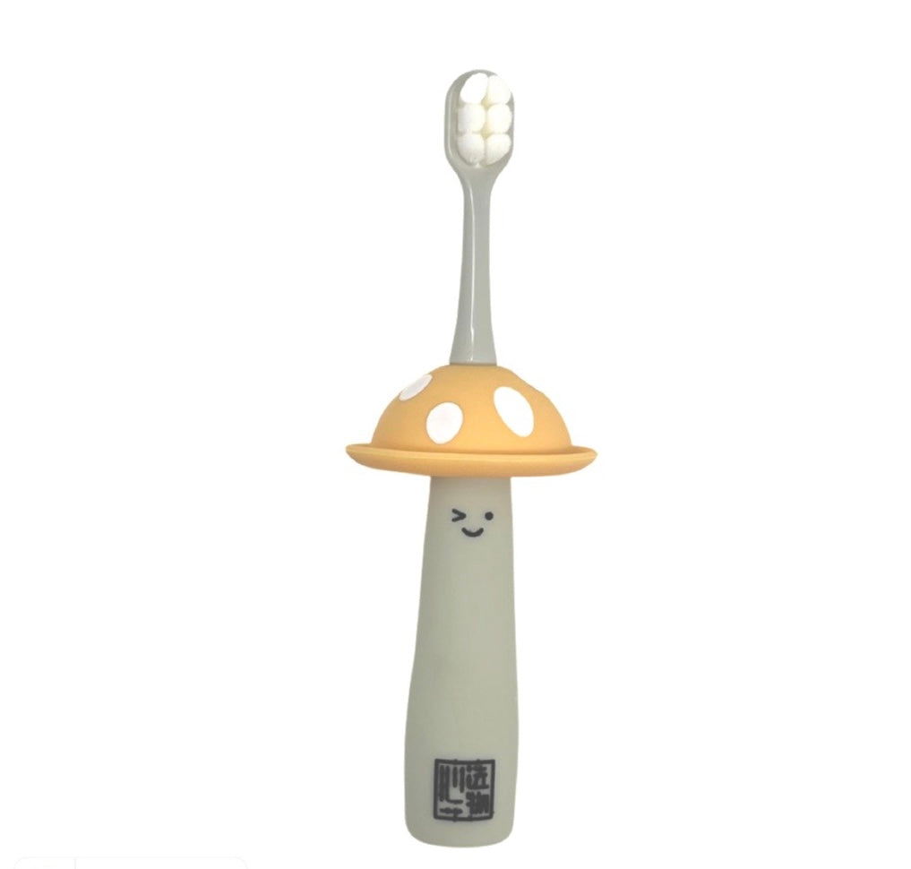 Mushroom Shape Toothbrush with Soft Bristles