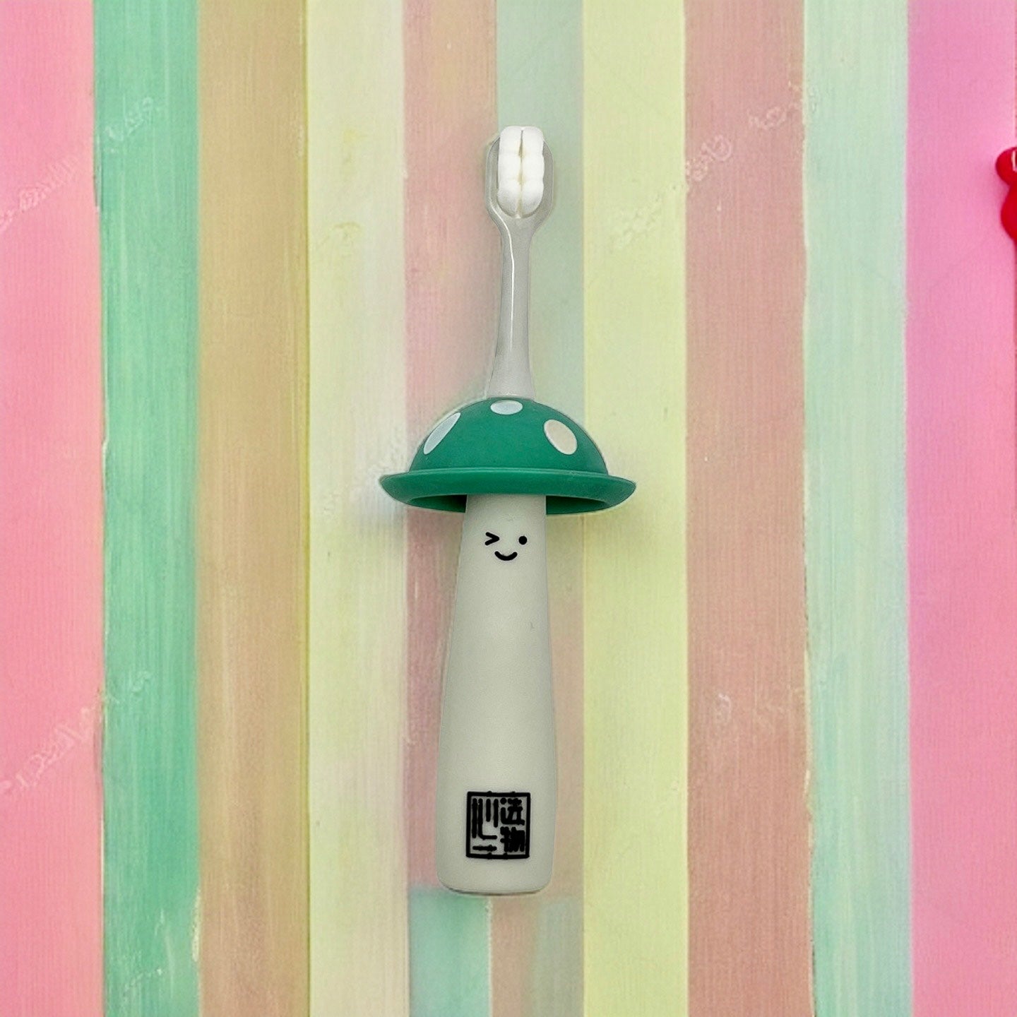 Mushroom Shape Toothbrush with Soft Bristles