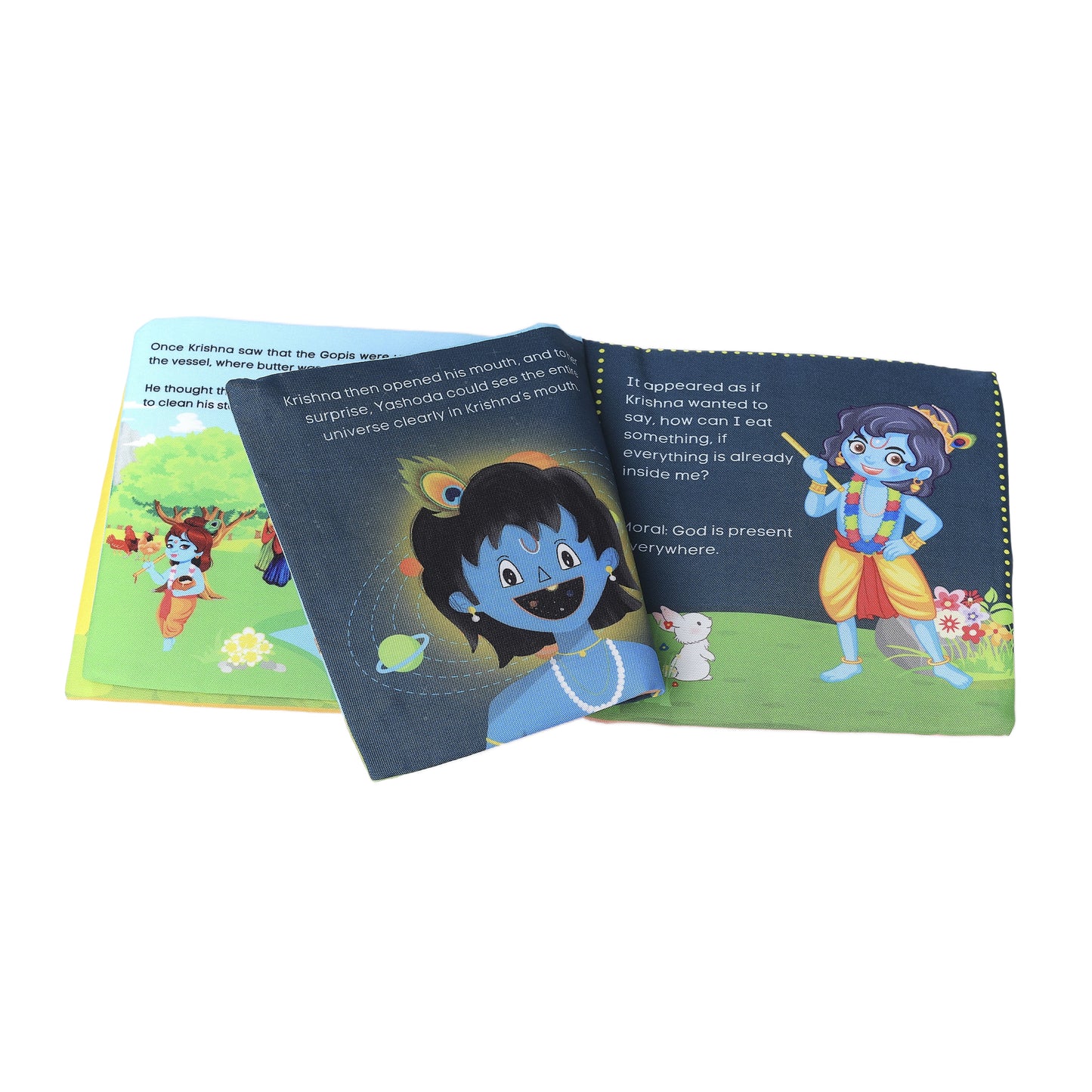 Krishna Cloth Books | Early Learning & Spiritual Fun