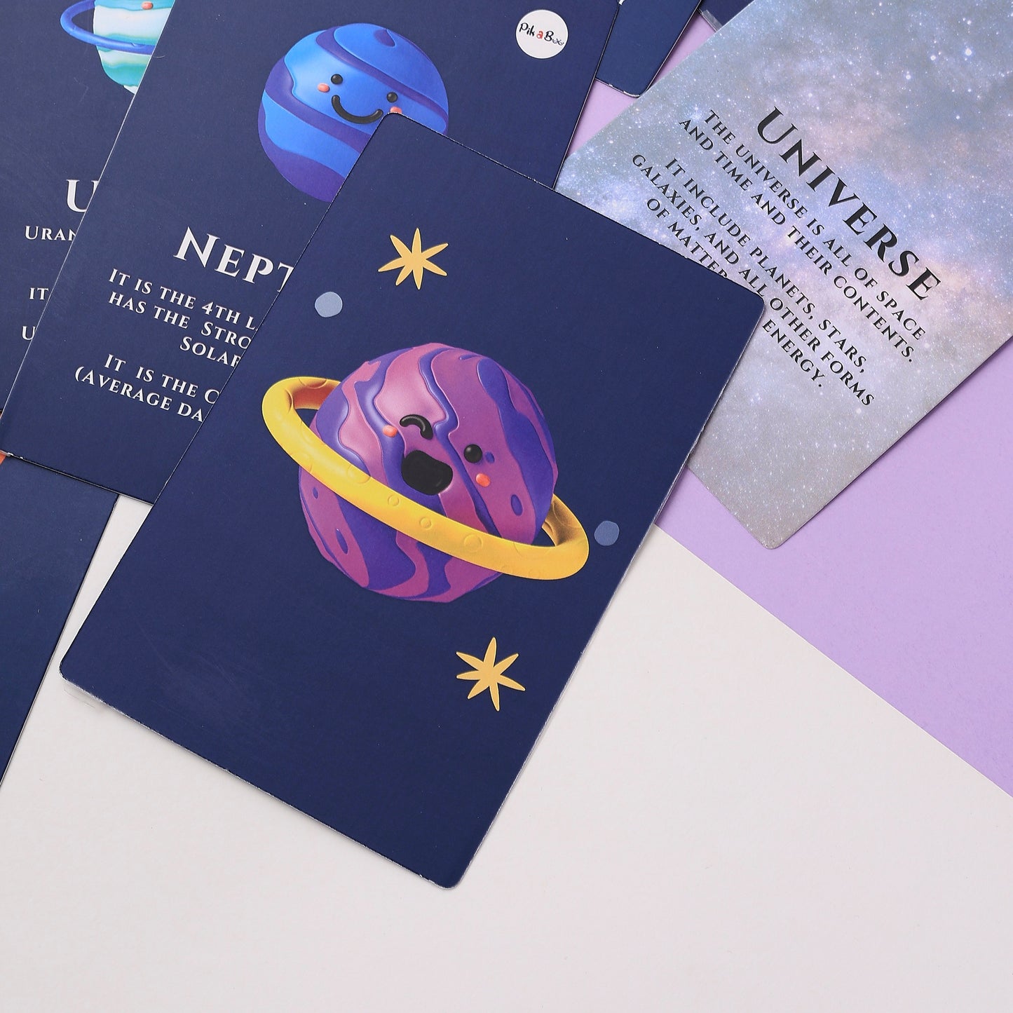 Solar System Flash Cards – Colorful & Educational | Early Learning