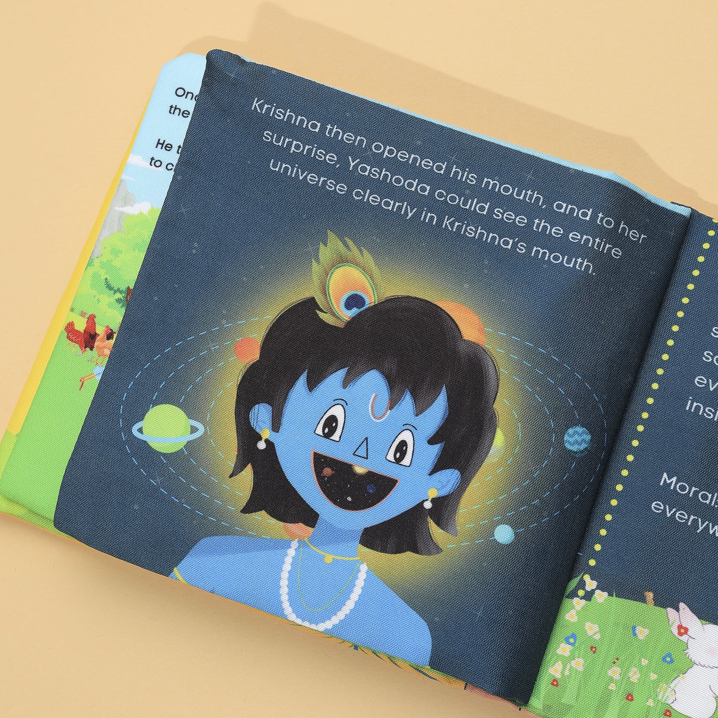 Krishna Cloth Books | Early Learning & Spiritual Fun