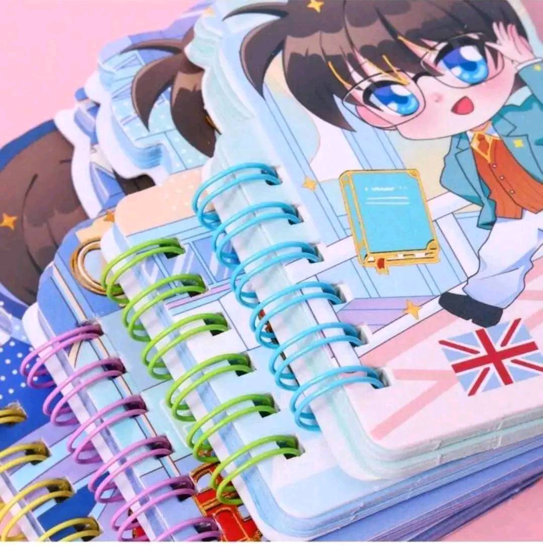 Kawaii British Boy Mini Diary – Cute A6 Notebook for Kids