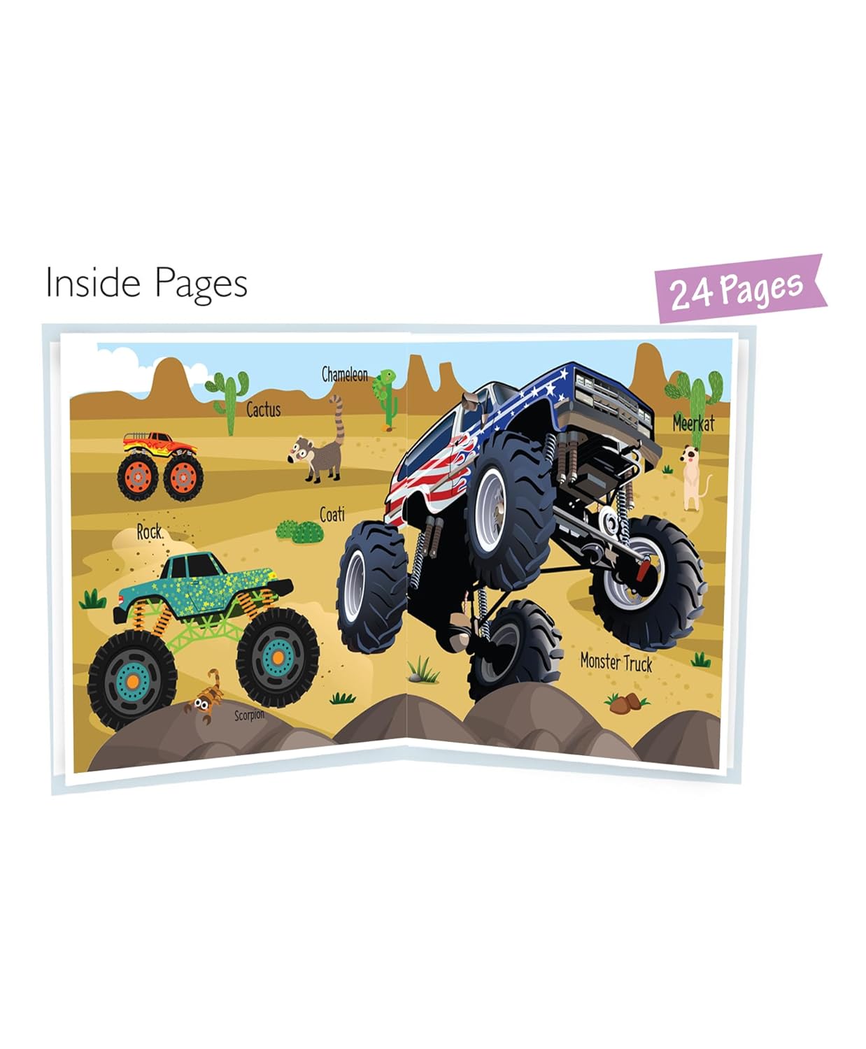Peekaboo Vehicles Lift The Flap Board Book For Toddlers Kids 1 2 3 years