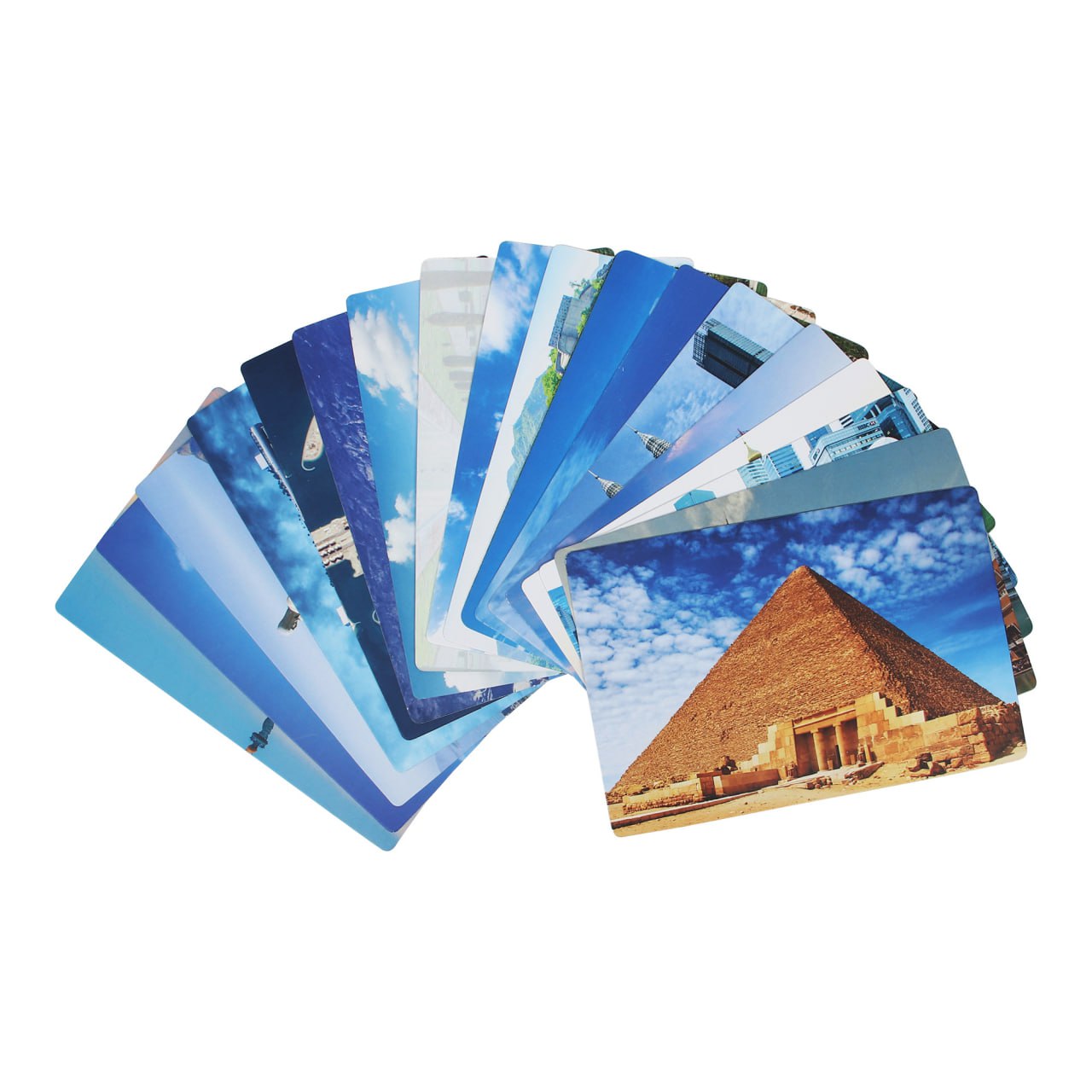 PiK A BOO International Monuments FlashCard for Kids Toddlers, Pre School, Early Learning