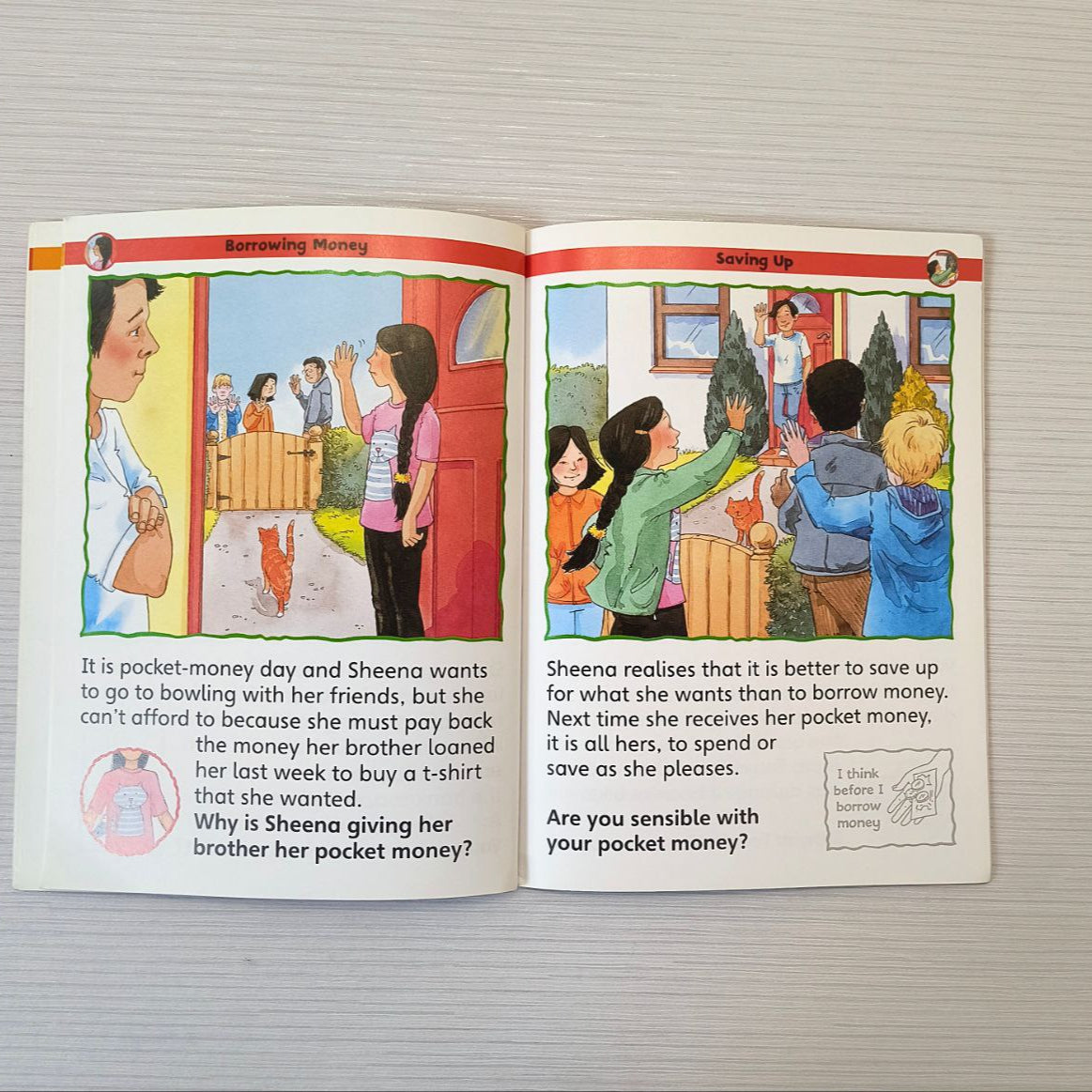 The Children's Book Of Money Sense : Fun Lessons on Saving, Spending, and Sharing