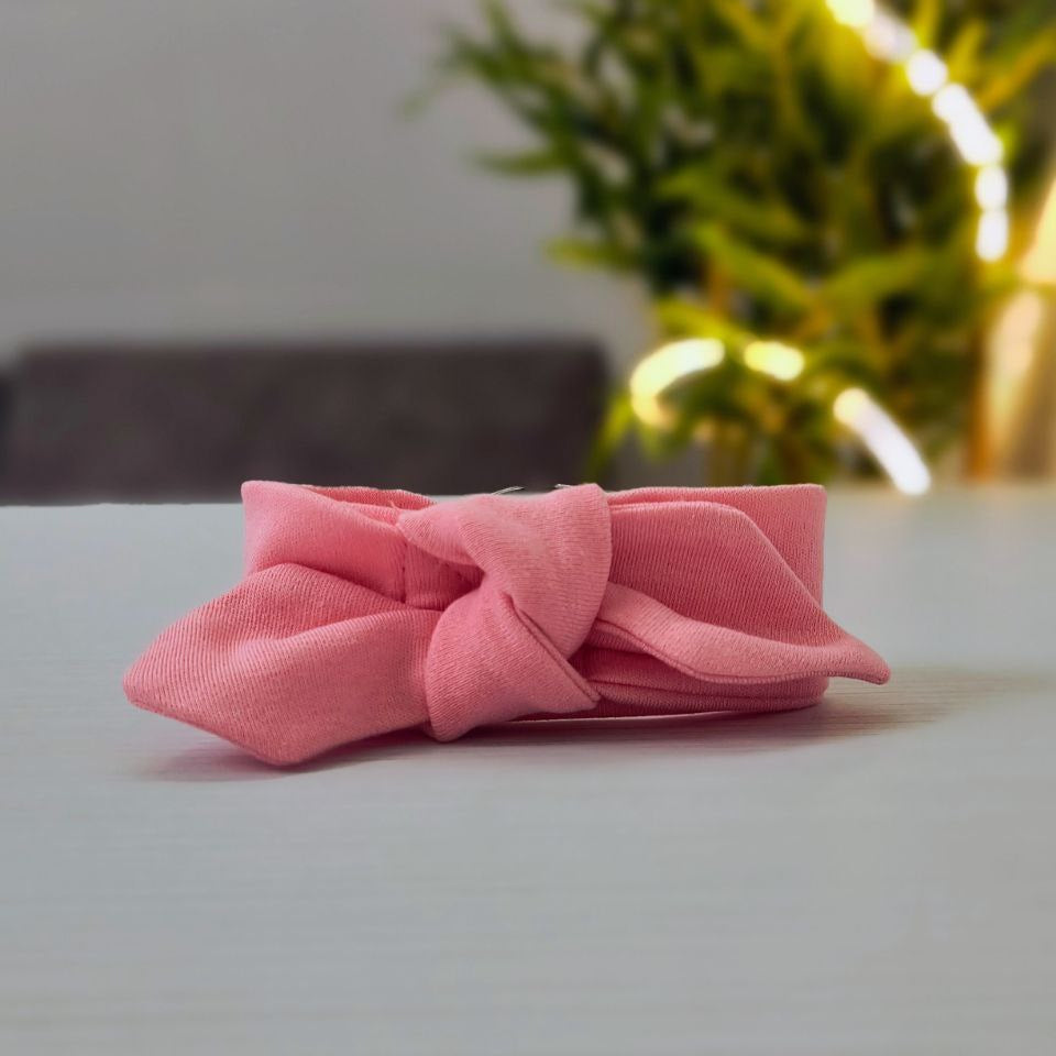 Set of 5 Organic Baby Headbands ( Design-2 ) - Soft, Stretchy, and Gentle for Delicate Skin