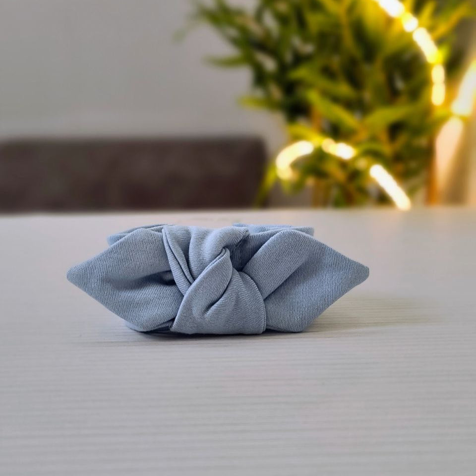 Set of 5 Organic Baby Headbands ( Design-2 ) - Soft, Stretchy, and Gentle for Delicate Skin