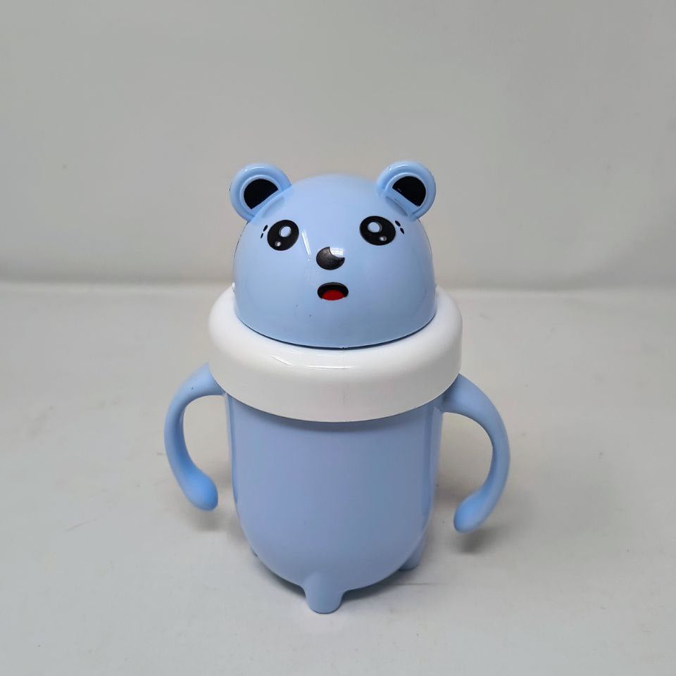 Children's Training Water Bottle with Handles β Cute BPA-Free Cartoon Design, Leak-Proof, Portable Sippy Cup for Kids ( 300 ML )