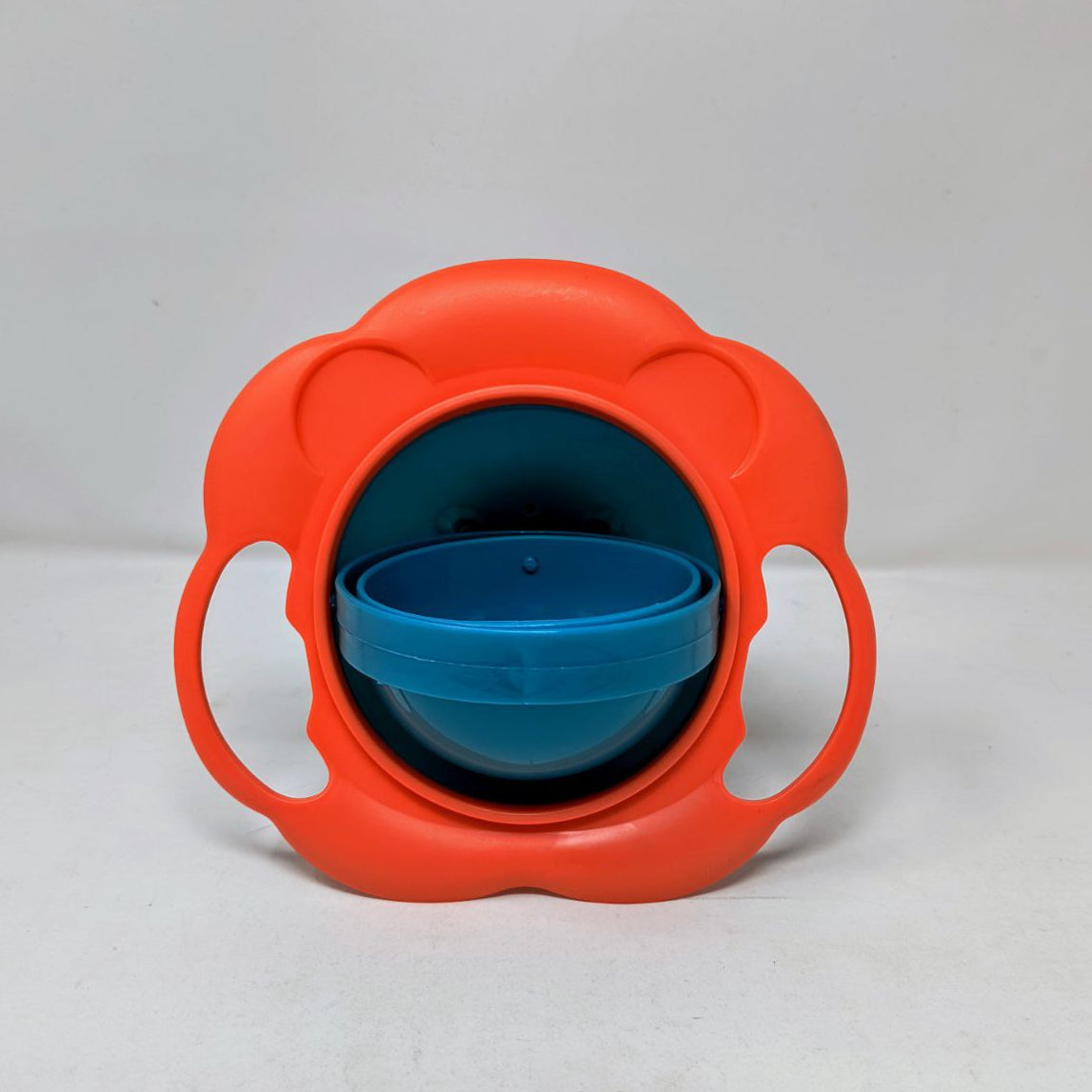 Magic 360 Rotate Animal Designed Anti-Spill Gyro Bowl for Babies β Fun & Mess-Free Universal Feeding Tableware