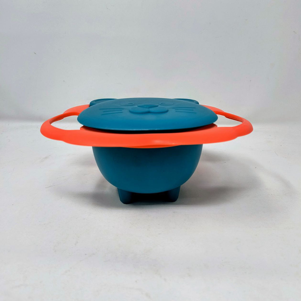 Magic 360 Rotate Animal Designed Anti-Spill Gyro Bowl for Babies β Fun & Mess-Free Universal Feeding Tableware