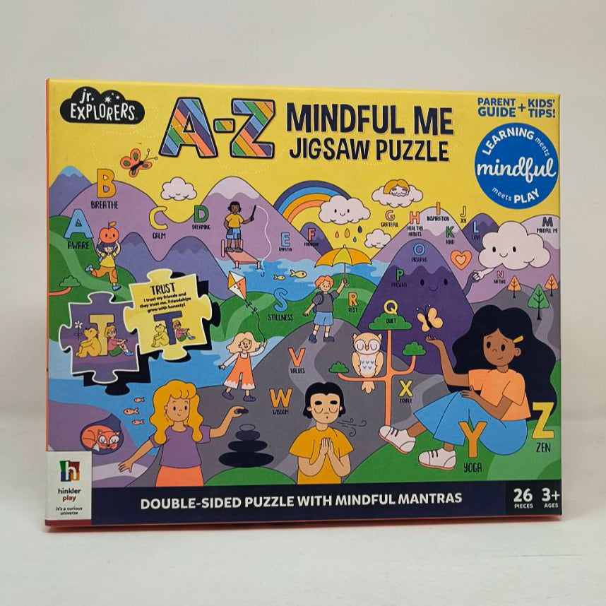 Junior Explorers A-Z Jigsaw Puzzle – Mindful Learning Fun