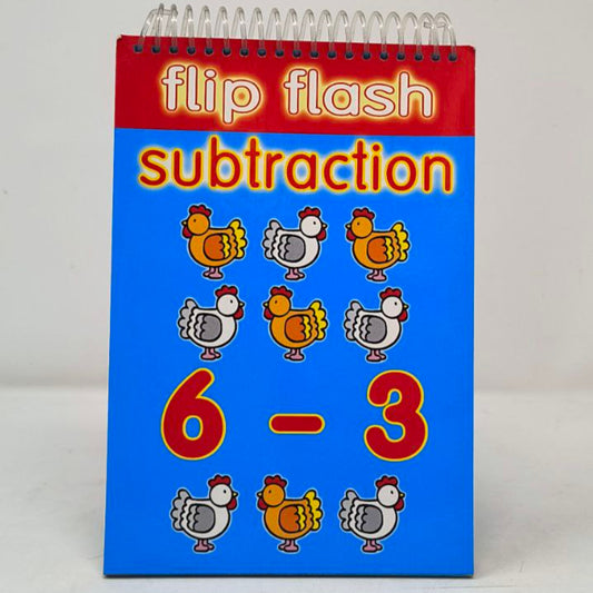 Flip Flash Subtraction Cards – Fun Math Learning for Kids