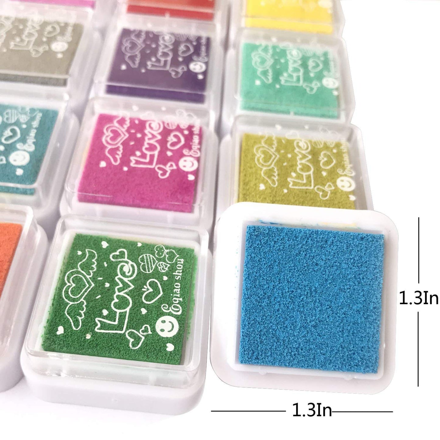Stamp Pad Finger Painting Kit – 24 Colors for Toddlers & Kids Art