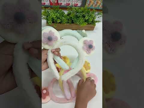 Soft Flower Hair Band – Delicate Floral Design for Girls