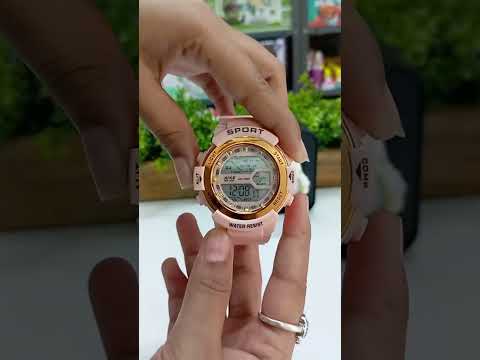 LED Sports Digital Watch – Waterproof with Alarm & Backlight