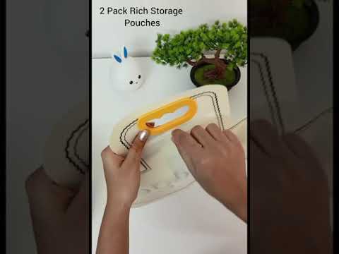 Grain Storage Pouch | Moisture-Proof Reusable Bag for Kitchen Organization – Set of 1